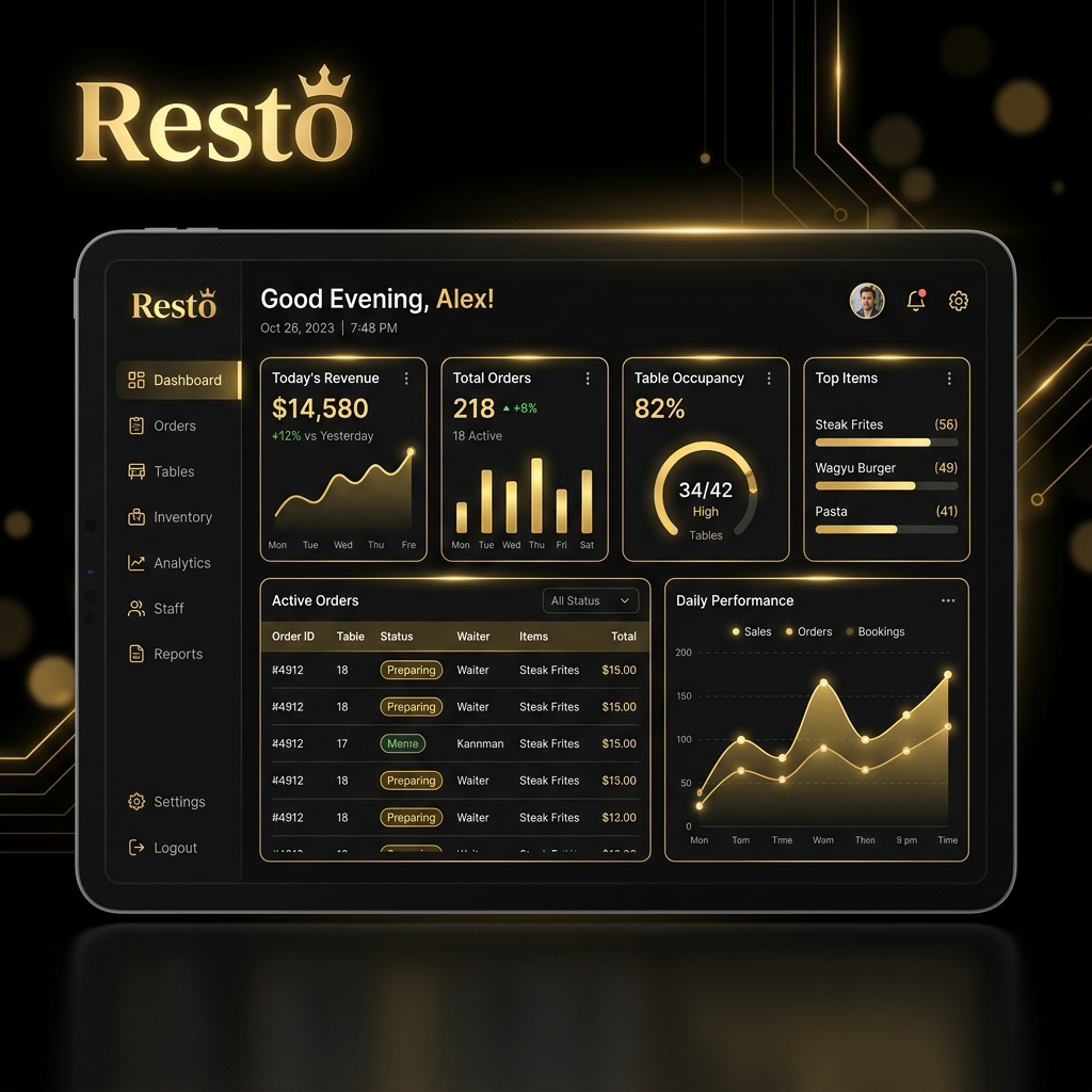 RestoCloud Interface